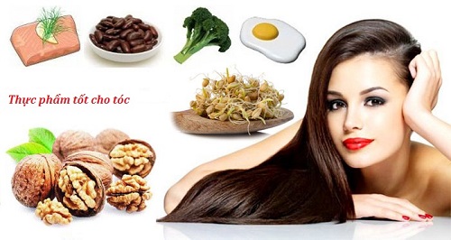 Bổ sung các loại thực phẩm tốt cho tóc